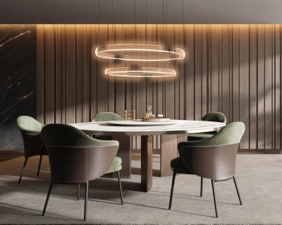 MINOTTI现代餐厅3D模型下载